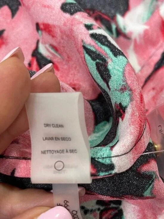 Calvin Klein Floral Side Tie Sleeveless Top - Picture 10 of 13